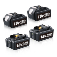 For 18V Makita Battery Replacement | BL1890B 9.0Ah & BL1860 6.0Ah Li-ion Battery